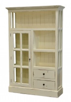 Vitrína Cape Cod Kitchen, bílá odřená barva