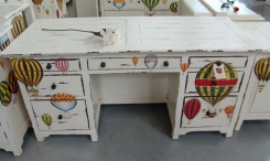 Psací stůl Library, balóny