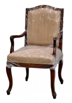 Křeslo Manor, přírodní látka