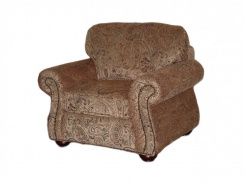 Křeslo potažené látkou