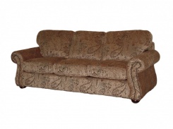 Látková sedačka, trojsedák, anglický styl