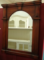 Zrcadlo Roosevelt, mahagonový odstín