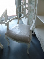 Židle s područkami Pompadour