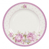 Talíř velký - vzor růže