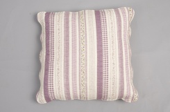 Povlak na polštář - fialovo-bílý