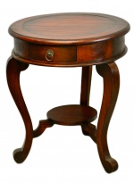 Stolek Cancan, mahagonový odstín