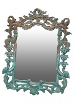 Zrcadlo Prince Regent, tyrkysová barva