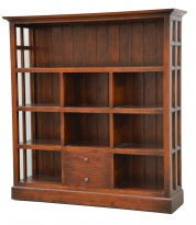 Knihovna Open Cape Cod, mahagonový odstín