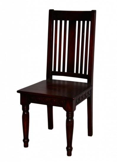 Židle Roosevelt, mahagonový povrch