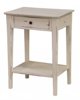 Stolek Emerson, bílá patina