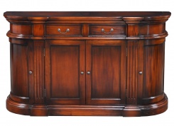 Komoda Roosevelt Oval, mahagonová barva