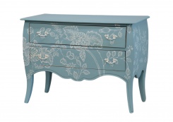 Komoda Carina, motivy květin