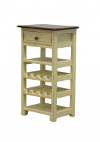 Vinotéka Napa Wine Table, zestařená patina