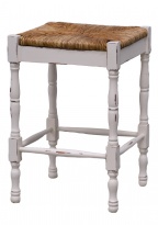 Barová židle Veranda Counter, bílá patina