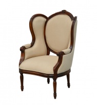 Křeslo Parlor Chair, mahagonový odstín