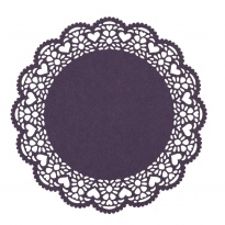 Prostírání - kulaté, fialové