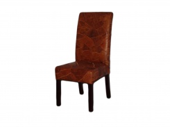 Kožená židle, úprava kůže Vintage