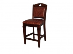 Kožená barová židle