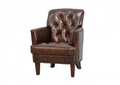 Kožené křeslo Guess