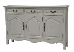 Bufé Provence, bílá patina