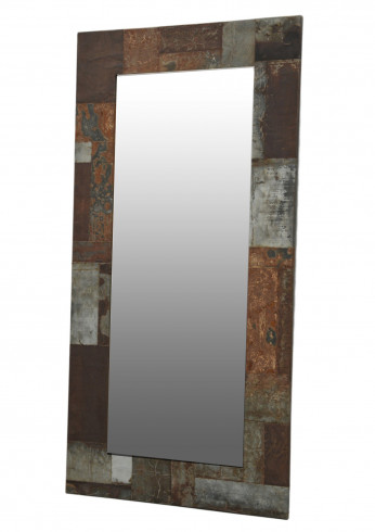 Zrcadlo Tinsmith, oplechované