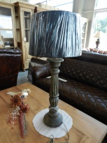 Lampa, výška 53cm, stínidlo černé