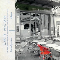 Obrázek 30x30, café de paris, rám sv. dub - červotoč