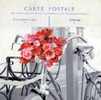 Obrázek 30x30, kolo, rám sv. dub - červotoč