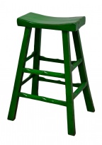 Stolička vysoká, zelená