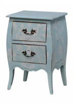 Noční stolek Carina, modrá barva