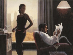 Obrázek 50x70, siesta, rám sv. dub - červotoč