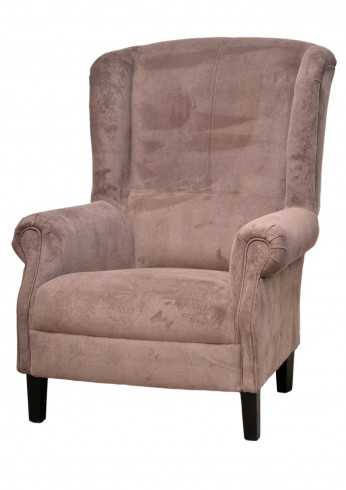 Křeslo Francis, látkový potah hnědý