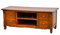 Televizní stolek Provence, mahagonový odstín
