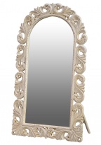 Zrcadlo Coventry, bílá patina