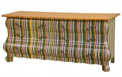 Komoda Serpentine s proužky