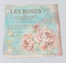 Papírové ubrousky  - Les Roses