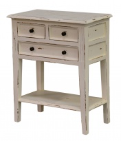 Stolek Eton, bílá patina