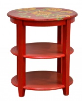 Stolek Luna, motiv slunečnic