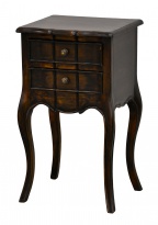 Stolek Vintage, tmavě hnědá patina