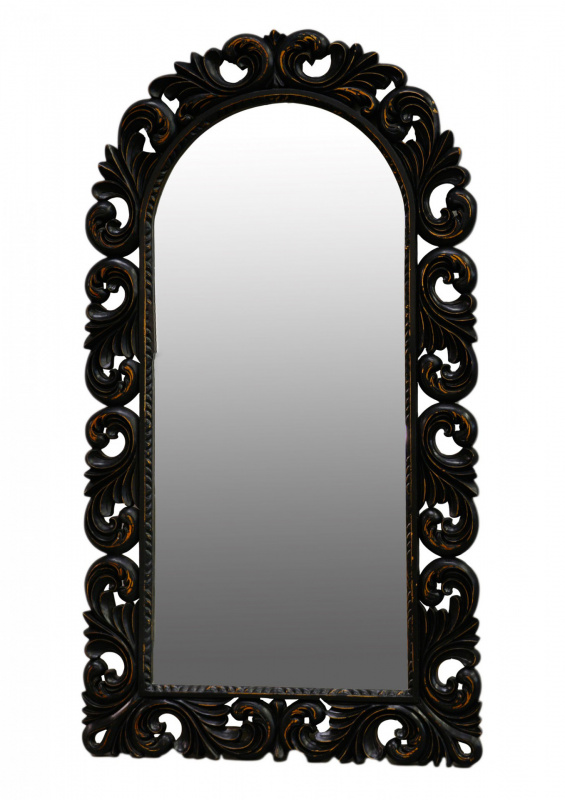Zrcadlo Coventry Arch, černá patina