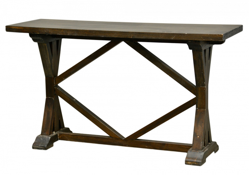 Konzolový stolek Riverwalk, šedá patina