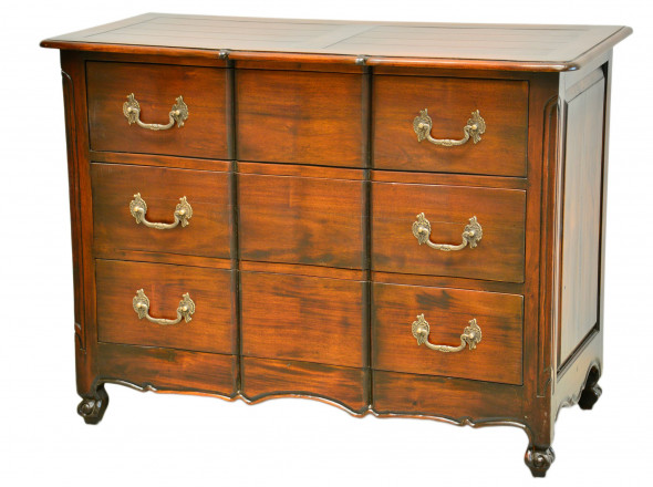 Komoda Provence, mahagonový odstín