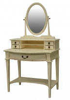 Toaletní stolek Mary Tudor, bílá patina