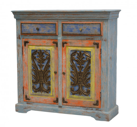 Komoda Maharaja, malované motivy