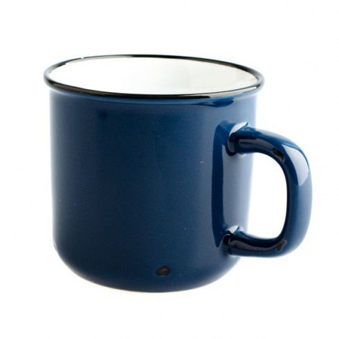 Keramický hrnek tmavě modrý, 440ml