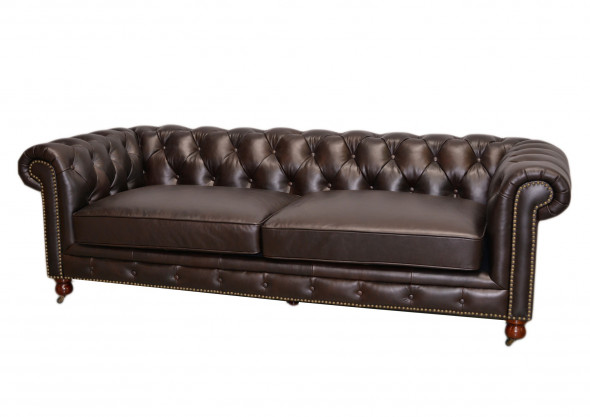 Kožená sedačka Chesterfield