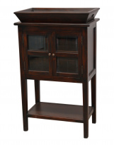 Mini Bar Porter, ořechový odstín