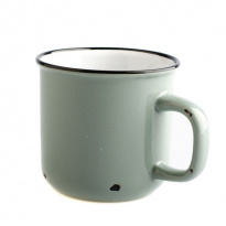 Keramický hrnek šedý, 440ml