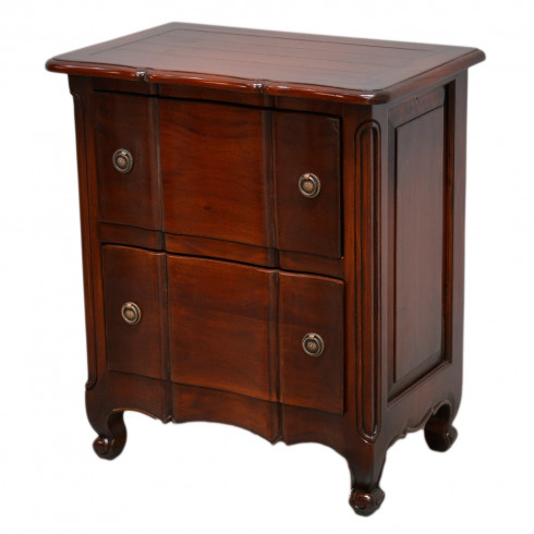 Noční stolek Provence, mahagonový odstín