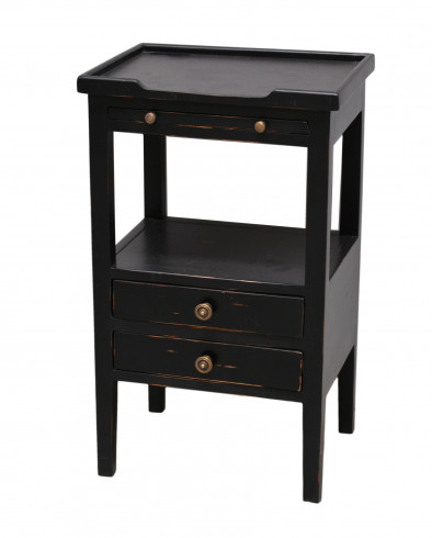 Stolek Eton, černá patina